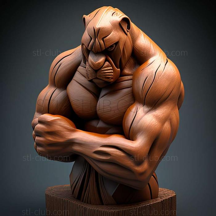 3D model Tough guy famous animal (STL)
